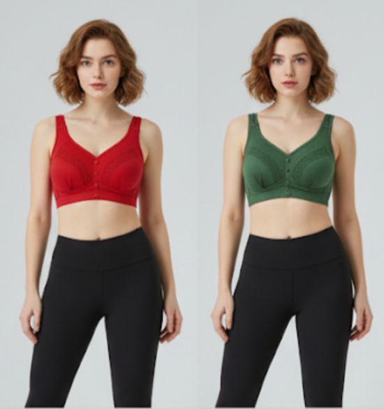 Silk Lace Front Bra