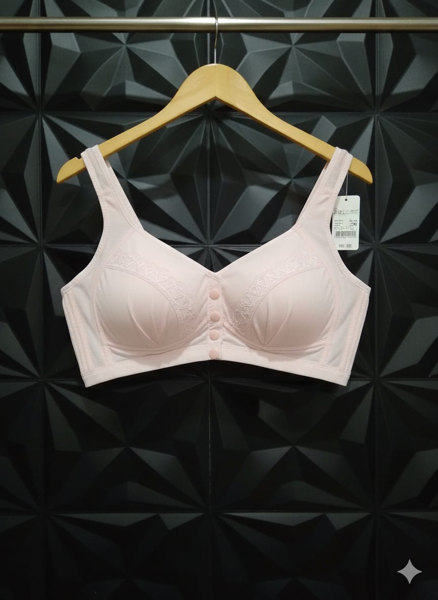 Silk Lace Front Bra