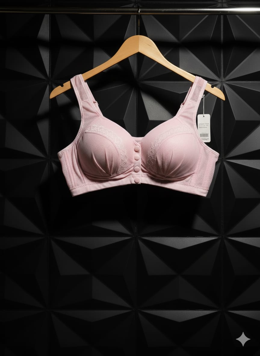 Silk Lace Front Bra