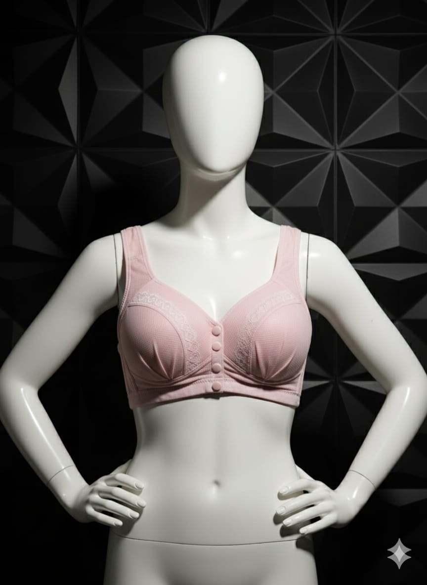Silk Lace Front Bra