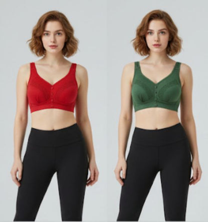 Silk Lace Front Bra