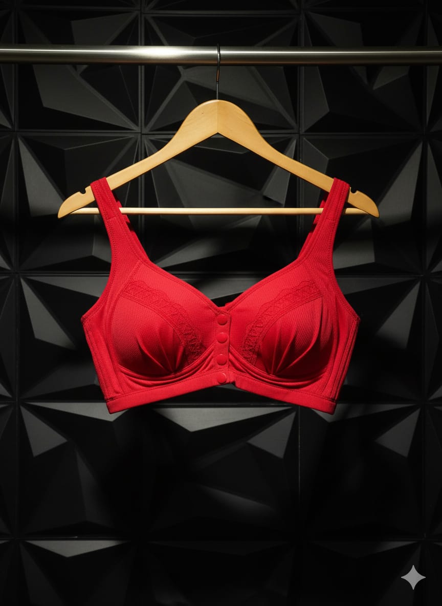 Silk Lace Front Bra