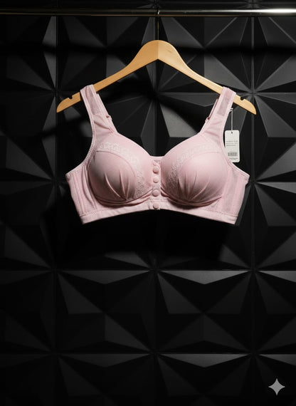 Silk Lace Front Bra