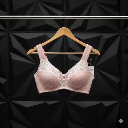 Silk Lace Front Bra