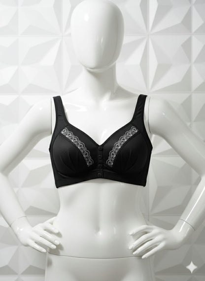 Silk Lace Front Bra