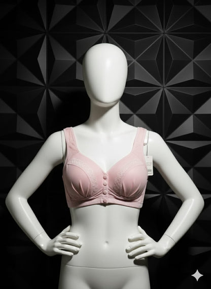 Silk Lace Front Bra