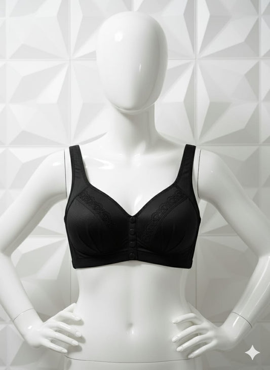 Silk Lace Front Bra